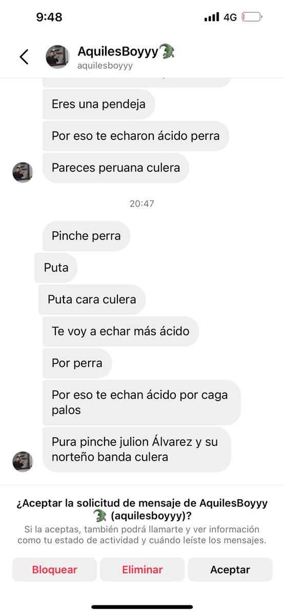 - @TenochHuerta hoy no puedo contestar a tu comunicado con calma porque, como sabrás, promuevo una LEY para que mujeres violentadas por abusadores, cobardes y enfermos de poder puedan acceder a la justicia y no tengan miedo como el que tú y tus fanáticos tratan de sembrar en mí.