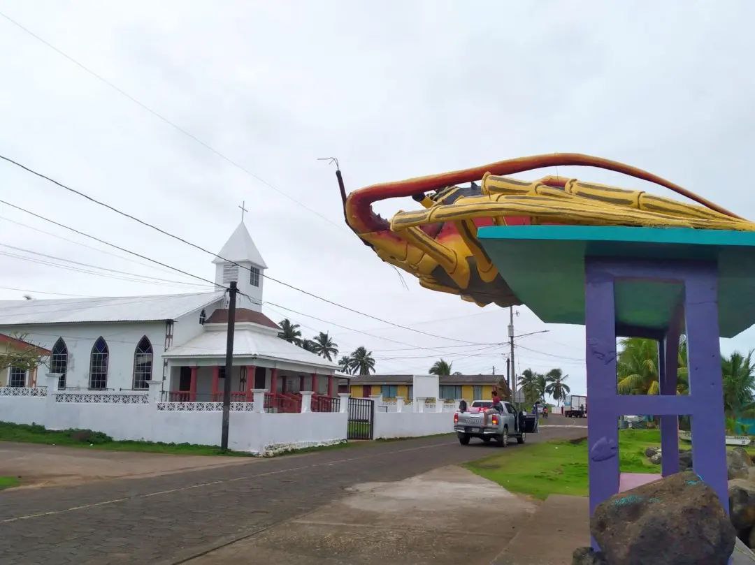 melek_luna's tweet photo. Vean que bellas lucen las estaciones de buses 🚌 en  Corn Island 🏝, impresionante verdad, logros que sólo con nuestro buen gobierno se han hecho.  
#JunioEnVictorias
#UnidosEnVictorias 

@YaderEspinoza01 @Nzoesilva https://t.co/8byjP2mpwM