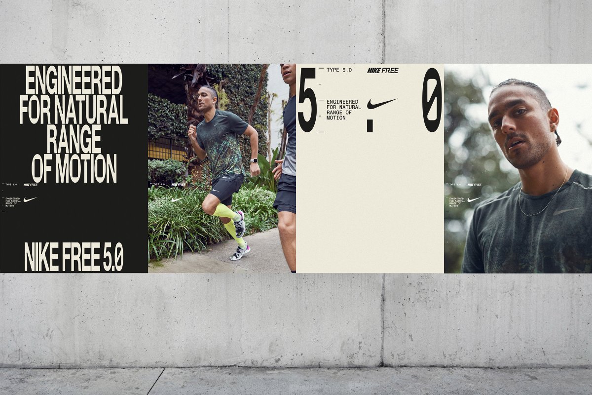 dsgnevrywhr's tweet image. Sydney-based design consultancy M35 collaborated with the Nike global team to redesign the visual identity of #Nike Free, a minimalist running shoe designed to replicate the experience of running barefoot.

■ WK-041: Nike Free
→ designeverywhere.co/work/nike-free