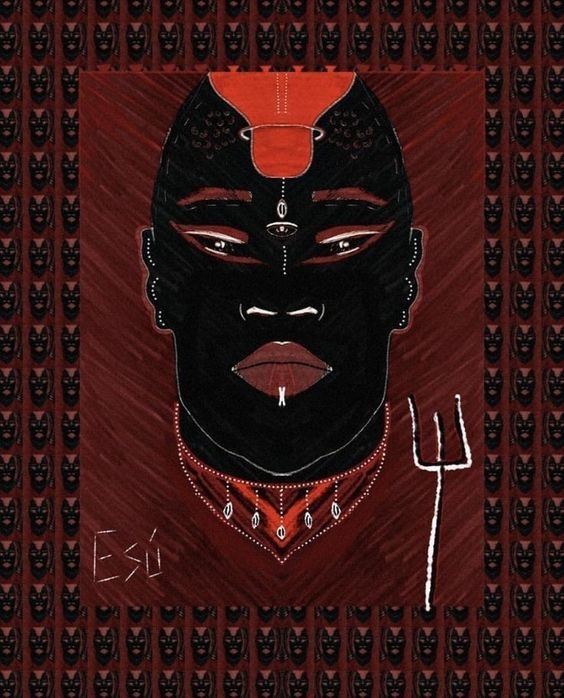 ALBLKS's tweet photo. Salve Exú, o Senhor das Encruzilhadas, dos encontros e desencontros.

Exú que está na terra, no fogo, no ar e na água.

O que detêm o poder da transformação. Eu te saúdo!

Laroyê, faz-me viver bem Exú, daí-me a vitalidade a alegria e a vitória sobre aqueles que não me querem bem! https://t.co/DzPSUYNnT8