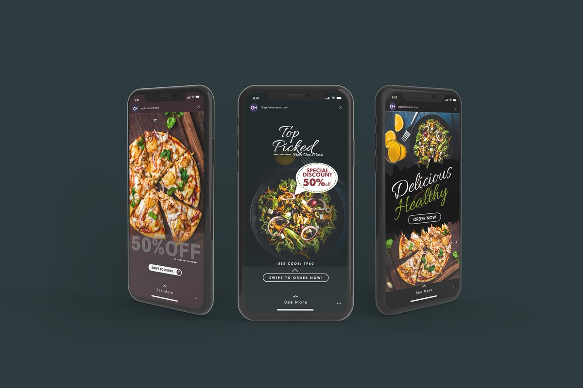 3 FREE food instagram story template.
New in store!!
graphicelements.store
The fonts and images are 100%
You can use template for personal and commercial projects
#designtemplate #instastory #storytemplates #foodstory #instagramstory #freetodownload #downloadnow #freetemples