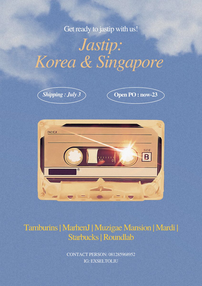 deoksun007's tweet photo. Open PO JASTIP Korea &amp; Singapore 🇸🇬 🇰🇷‼️‼️ #zonauang #Zonajajan #jastipkorea #jastipsingapore https://t.co/YWgs3KM5DG