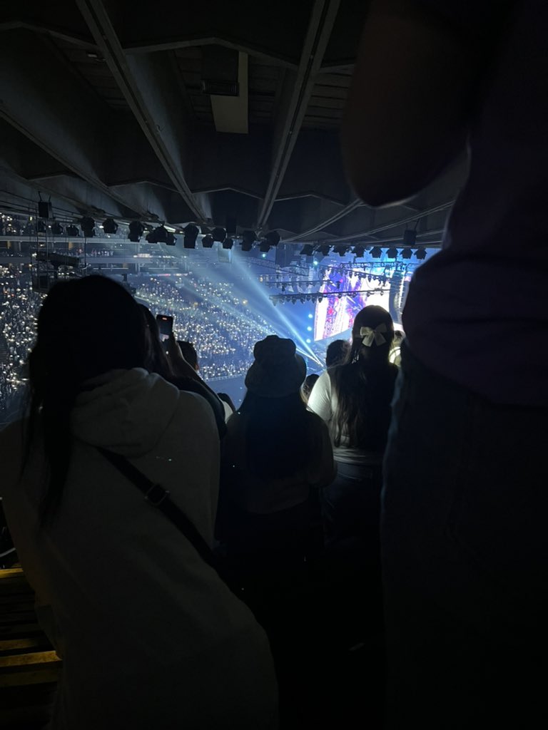 PvtSadsack's tweet photo. Come on Onces you got to have better concert going manners. Sit your asses down if you’re anywhere where the seating is raised. It ruins the view for everyone behind you. https://t.co/VtcYbCL7Nl