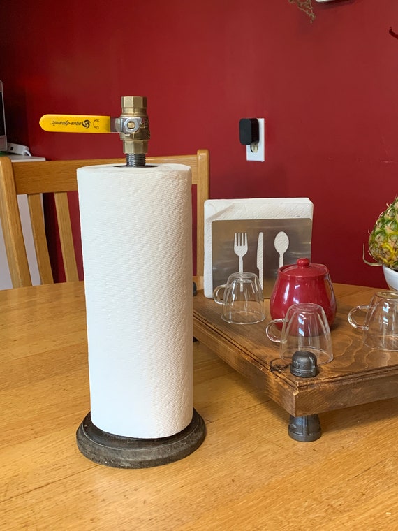 pipeworkpieces's tweet photo. Industrial style paper towel holder - steampunk https://t.co/Pswh4rz9QX #papertowelstand #papertowelholder #kitchentowel #handtowel @etsymktgtool https://t.co/zyK14TZya7