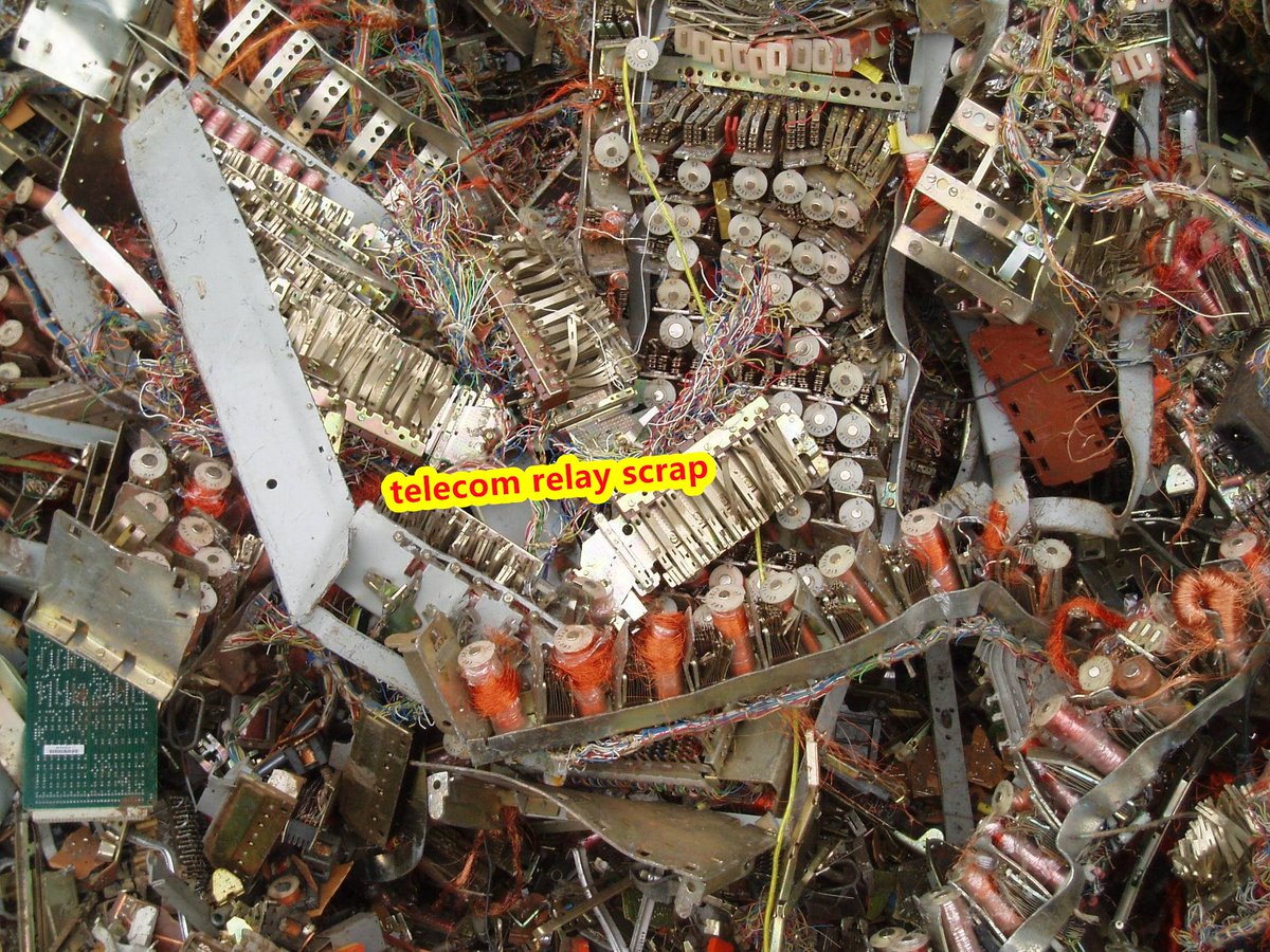 PowerStepHK's tweet photo. *telecom relay scrap*
https://t.co/tA1cPwLxQn is always in business of electric scrap recycling.  
Interest to cooperate pls contact via whatsapp +85260669186 / wechat +8613923192733 / mail: VDBSWA@GMAIL.COM#scrapyard #scrapbuyer #scrapdealers #metalscrap #ewasterecycling #ewaste https://t.co/Cbxqa21iOM