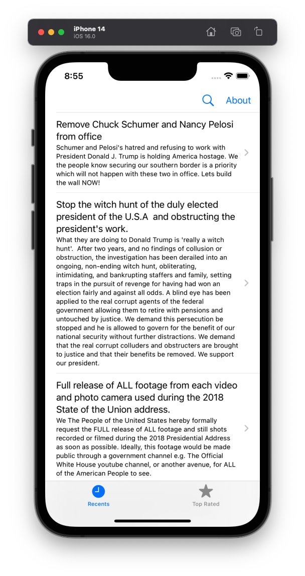 edgarshurtado's tweet image. Finalizado el proyecto 7 de #hackingwithswift. Carga de datos desde una API + navegación por tabs