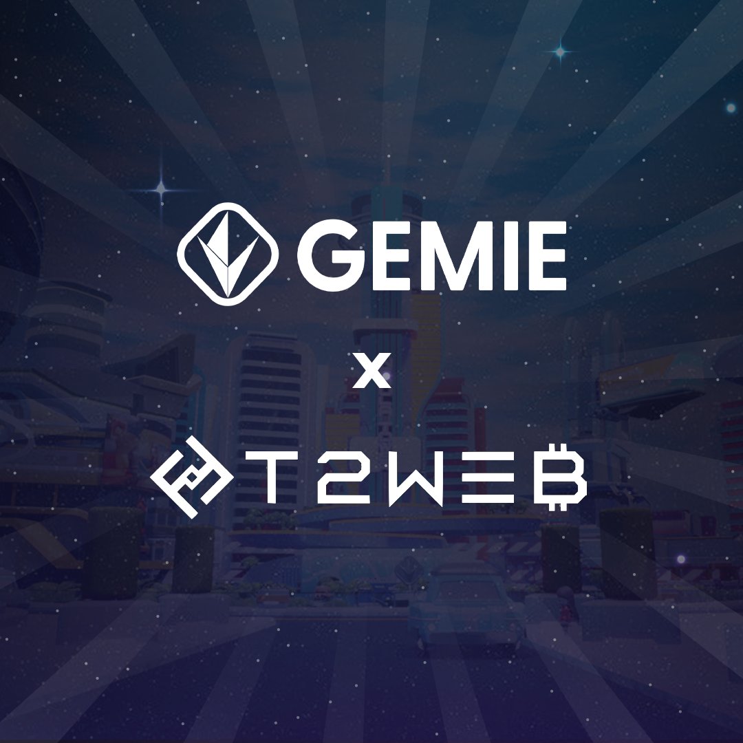 Gemie_Official's tweet photo. We're thrilled to announce that we join forces with @t2web_cojp ! 

Do check out @groove_on_x's co-working and event space where crypto enthusiasts gather. https://t.co/lz4sns9OJm