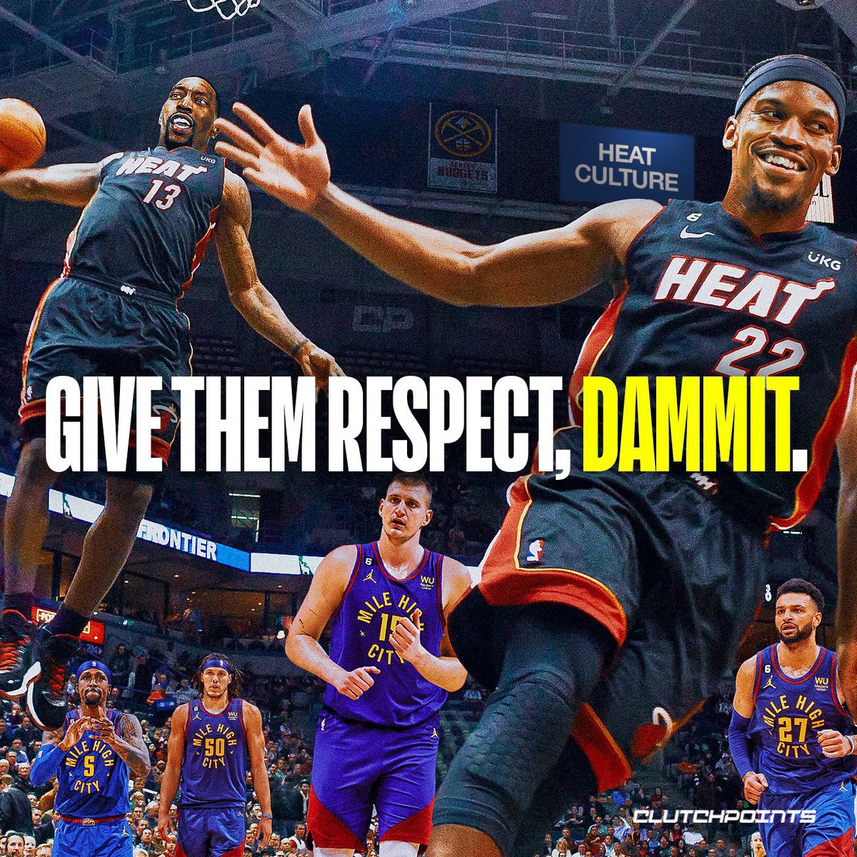 ClutchPoints's tweet image. Jimmy Butler isn’t going to make any excuses or feel like he deserves an appreciation post. But we have to talk about this. 

The Denver Nuggets have won the championship, but the Miami Heat have won the hearts of NBA fans everywhere.

They had a bottom five offense all season.…