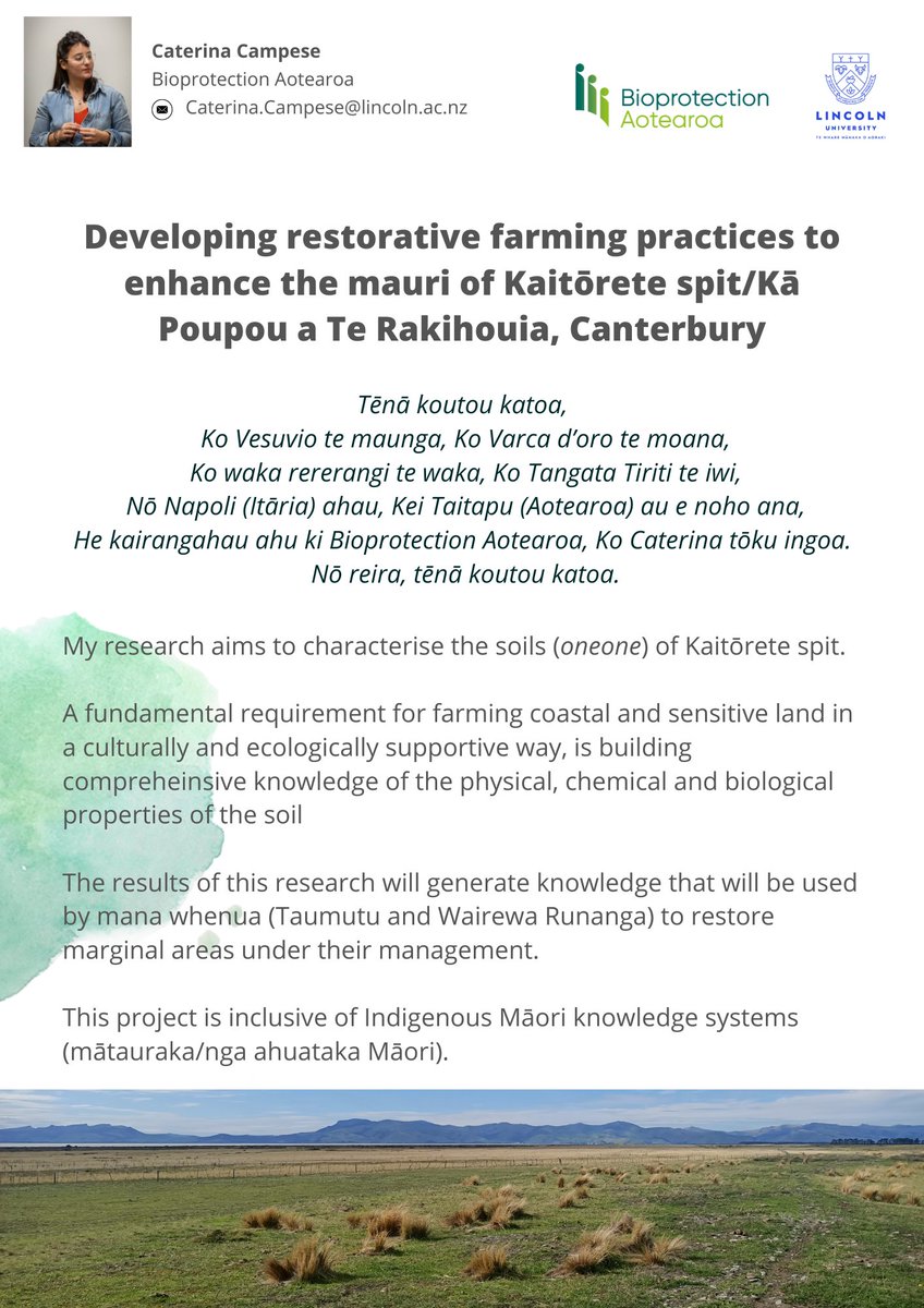 io_odd's tweet photo. @BioprotectionNZ Excited to share the first baby steps of my research👩‍🌾���‍🔬

#phdlife #PhD #impact #ScienceInAction https://t.co/EYnor8TBj6