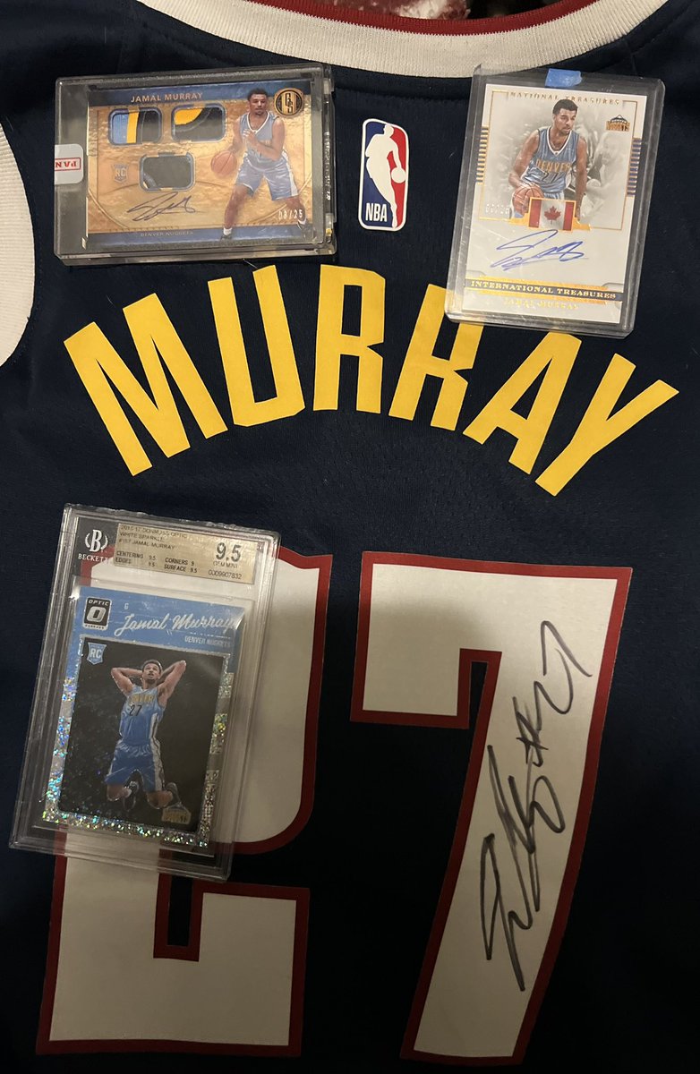 MickeyRosas's tweet photo. Let’s go nuggets!!! @BeMore27  been waiting on this for to long!! 🏹🏆🍻#NuggetsNation #Nuggetsin5 #BlueArrowNation https://t.co/W6lDT5JrCz