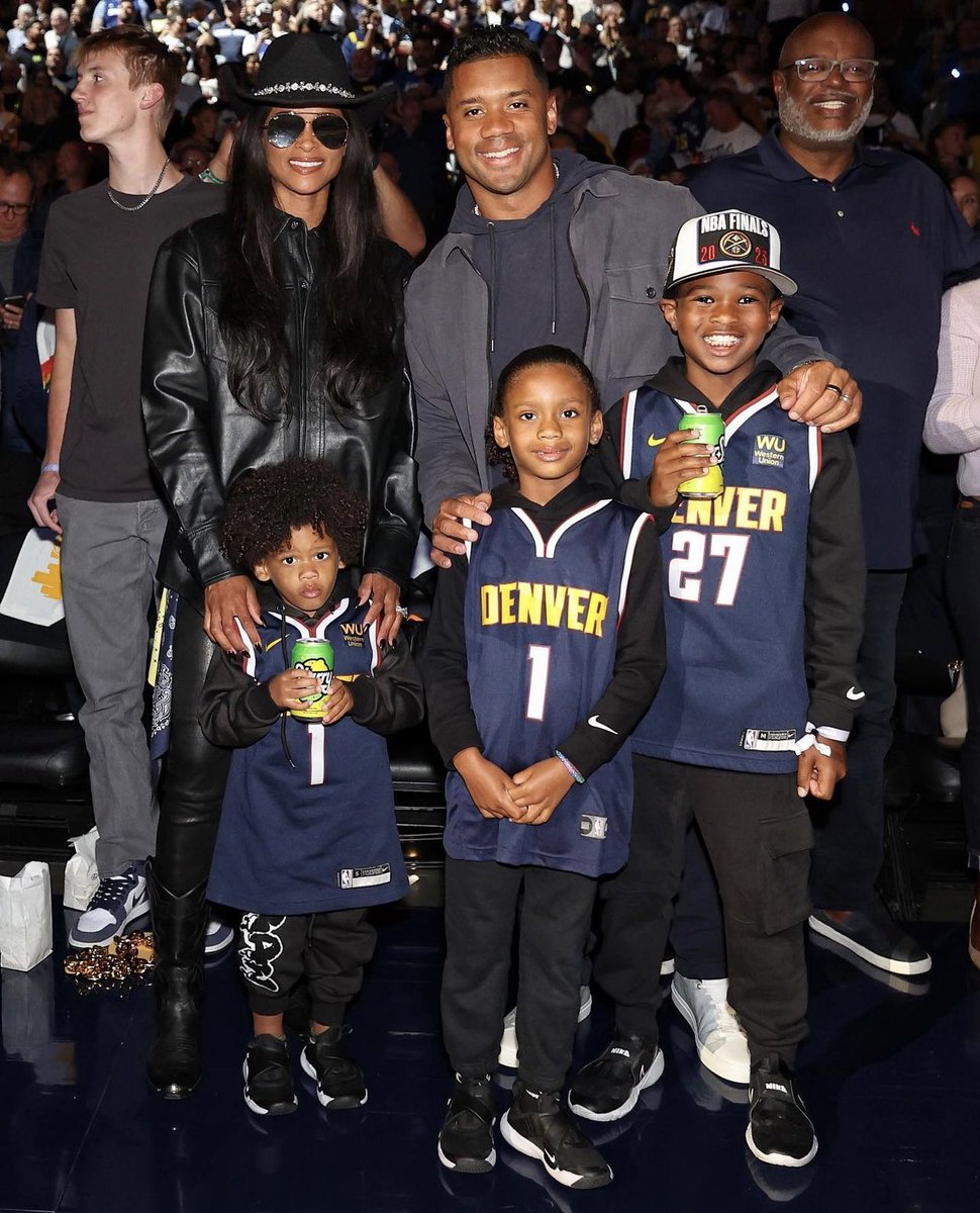 Such a special moment! 
Denver @Nuggets World Champs! 🏆
#FamilyMemories @Ciara