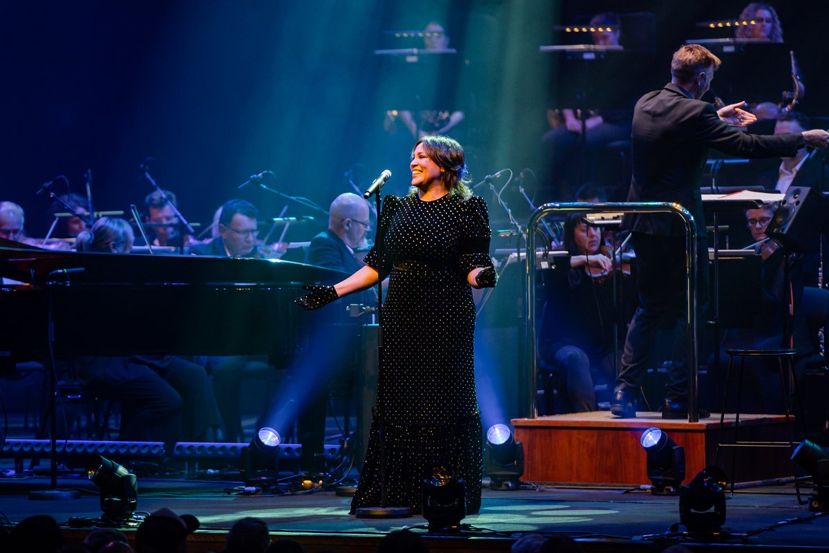 Kate Ceberano on stage at Hamer Hall performing the first show of the 'My Life Is A Symphony' tour with Melbourne Symphony Orchestra! ✨

Listen to the album here👉snd.click/KC-MLIAS