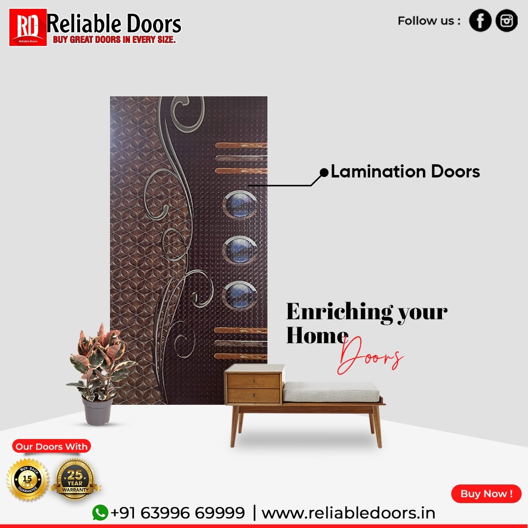 reliabledoorsin's tweet photo. Buy New Design 𝐏𝐥𝐲𝐰𝐨𝐨𝐝 Lamination 𝐃𝐨𝐨𝐫𝐬 For Your Home. Starting From ₹𝟏𝟒𝟎 𝐬𝐪𝐟𝐭 to ongoing ₹𝟐𝟑𝟎 𝐬𝐪𝐟𝐭.
WhatsApp : https://t.co/3dZiLxPMbD
call: 6399669999
https://t.co/l7pRtpWRIT
#घर_आपका_दरवाजा_हमारा
#doors #doorsofinstagram #reliabledoors #home https://t.co/X9iMnCANS4