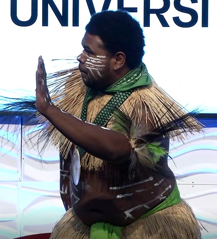 Joy_Reynolds_RA's tweet photo. Harold & Paul from ACPA (Aboriginal Centre for the Performing Arts) bring up the vibe. #creatingfuturessummit https://t.co/QqpFt8Gz4v