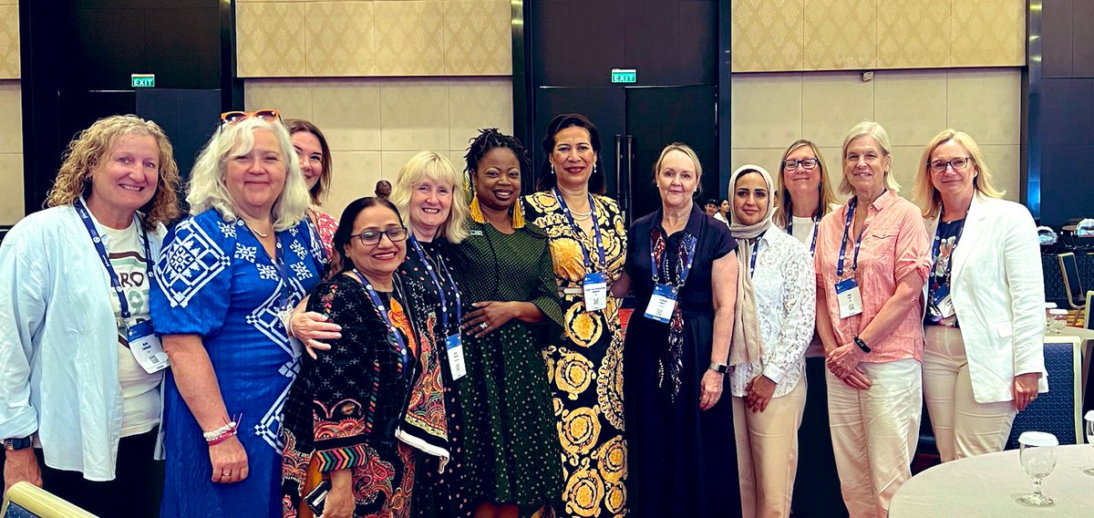 @WHO #midwifery collaborating centre’s from across the globe meet at @world_midwives #ICM2023 with Dr Amelia @WHO CNMO @kbaird20 @utsSoNM @UABSONGLOBAL @WHOCCCardiff @McWhirterEmily