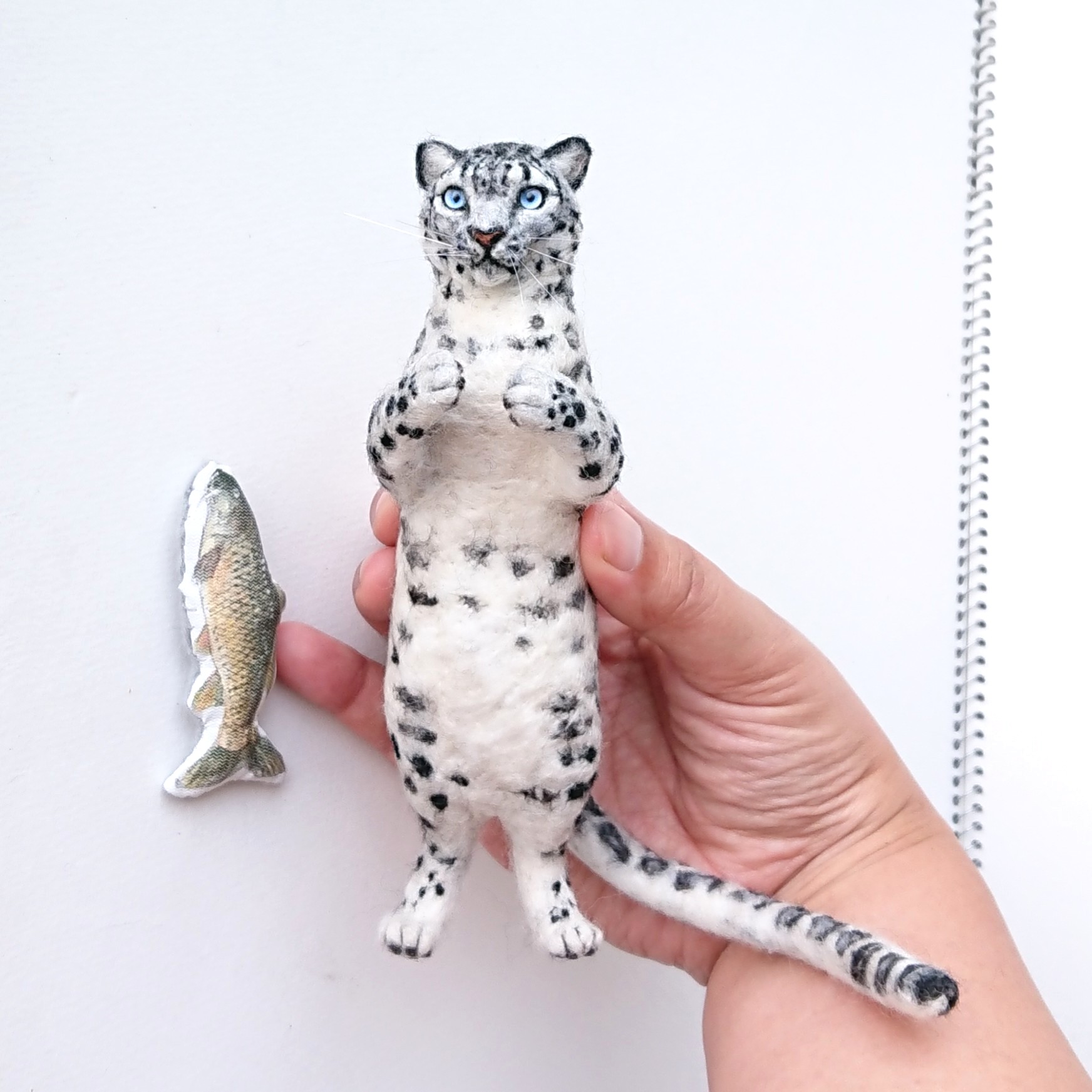 羊毛フェルト　ユキヒョウ Yahoo!オークション - 羊毛フェルト ユキヒョウの子ども