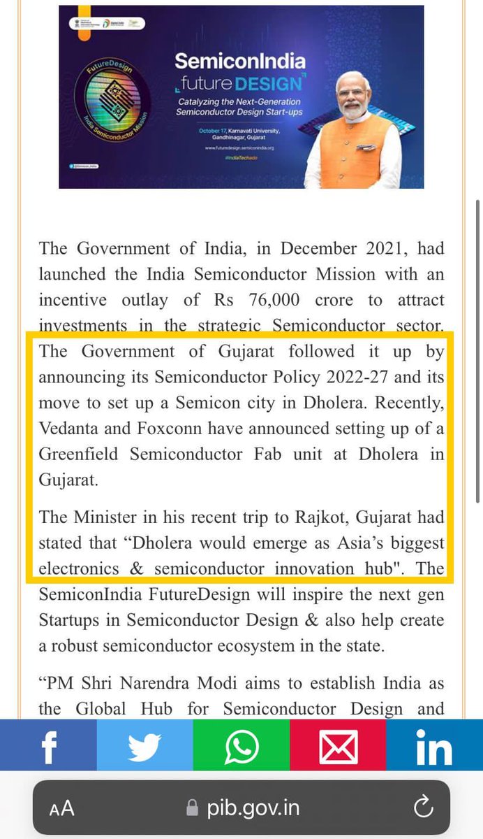 Greenfield Semiconductor Fab unit at Dholera in Gujarat.
#trinity #trinityinfra #gujarat #GujaratGovt #government #DholeraSIR #greenfieldproject #greenfield #Greenfield #semiconductor