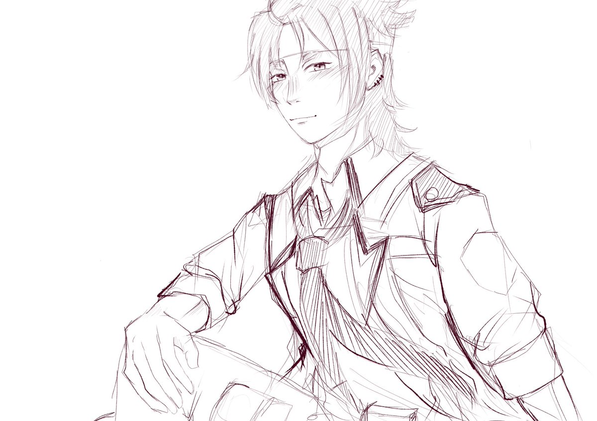 he looks like he would tease me and i would fall in love with him

#crow #crowarmbrust #trailsofcoldsteel #thelegendofheroes #sketch #rkgk