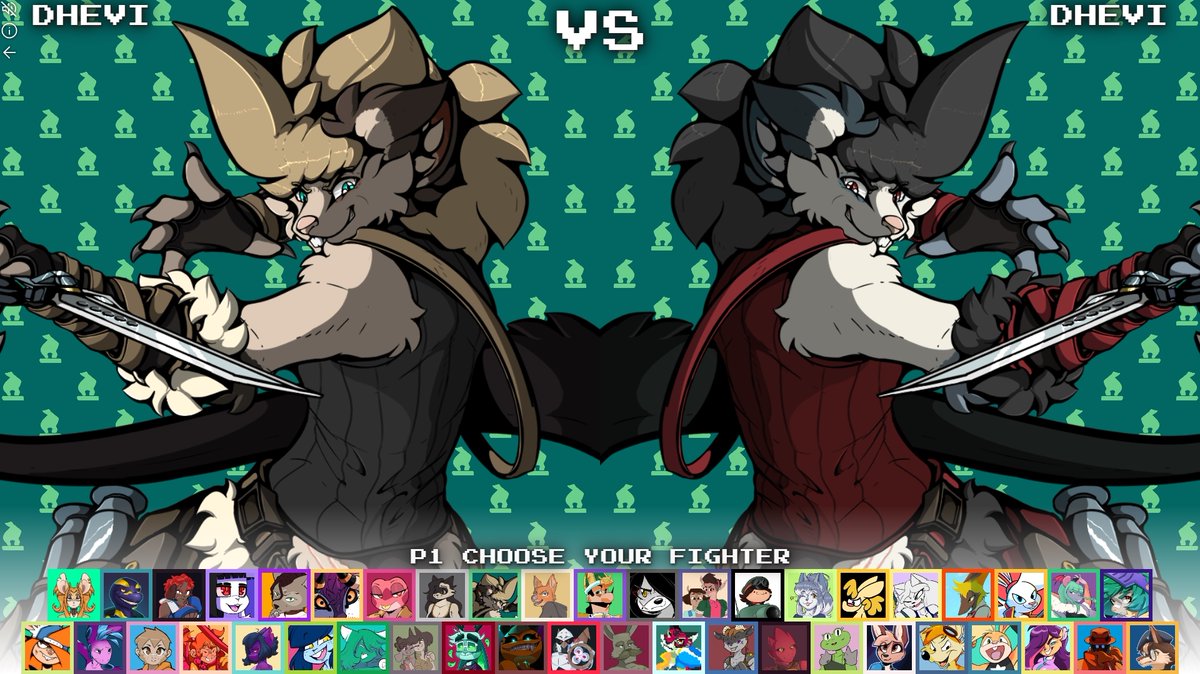 FraughstE's tweet photo. What a blast and honor it was to be a part of this wonderful collab!  I had so much fun adding Dhevi to this, and designing an alt color scheme. A BIG inspiration it was as well seeing all of the incredible artists taking part, it really kept me motivated! PLEASE check them out! https://t.co/KPVZ29RlbH