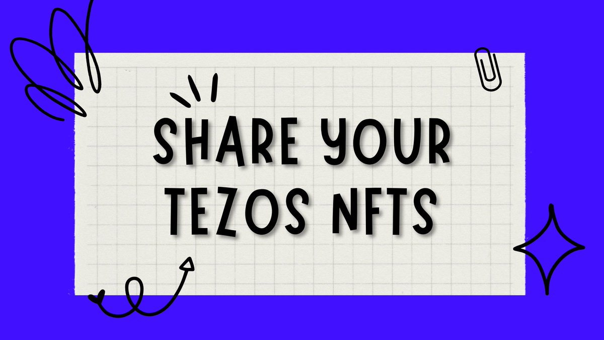 Good morning #tezos fam!!

It's Tuesday again!

What lovely #NFTs do you have to share today?
#tezosnft #TezosNFTs #TEZOSTUESDAY #CleanNFT #defi #crypto #blockchain #xtz #NFT