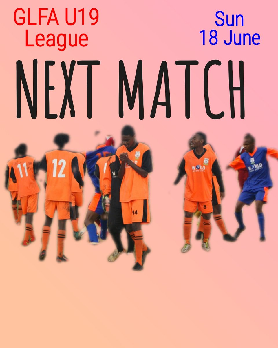 NEXT LEAGUE MATCH 🔥

🏆GLFA Promotional League
⚽ Bushan 🆚 Liverpool Development
👕 Under-19
📆 Sunday 18 June 2023
🏟️ Germiston Sports Ground
⏰ 14h00 Kick off
📢 First League Match

#GLFAU19League #ForeverOrange #TeamyoDumo