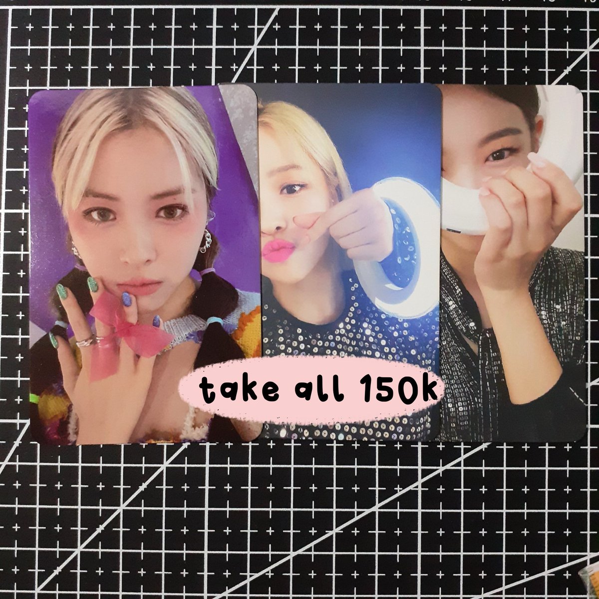 rt are appreciated🙇‍♀️
— want to sell

 ⤷ pair ryujin pita

( 🏠 ) dom jatim
( 💰 ) excl admin 8%
( 📌 ) keep event with dp

t. wts lfb ryujin pita itzy photocard