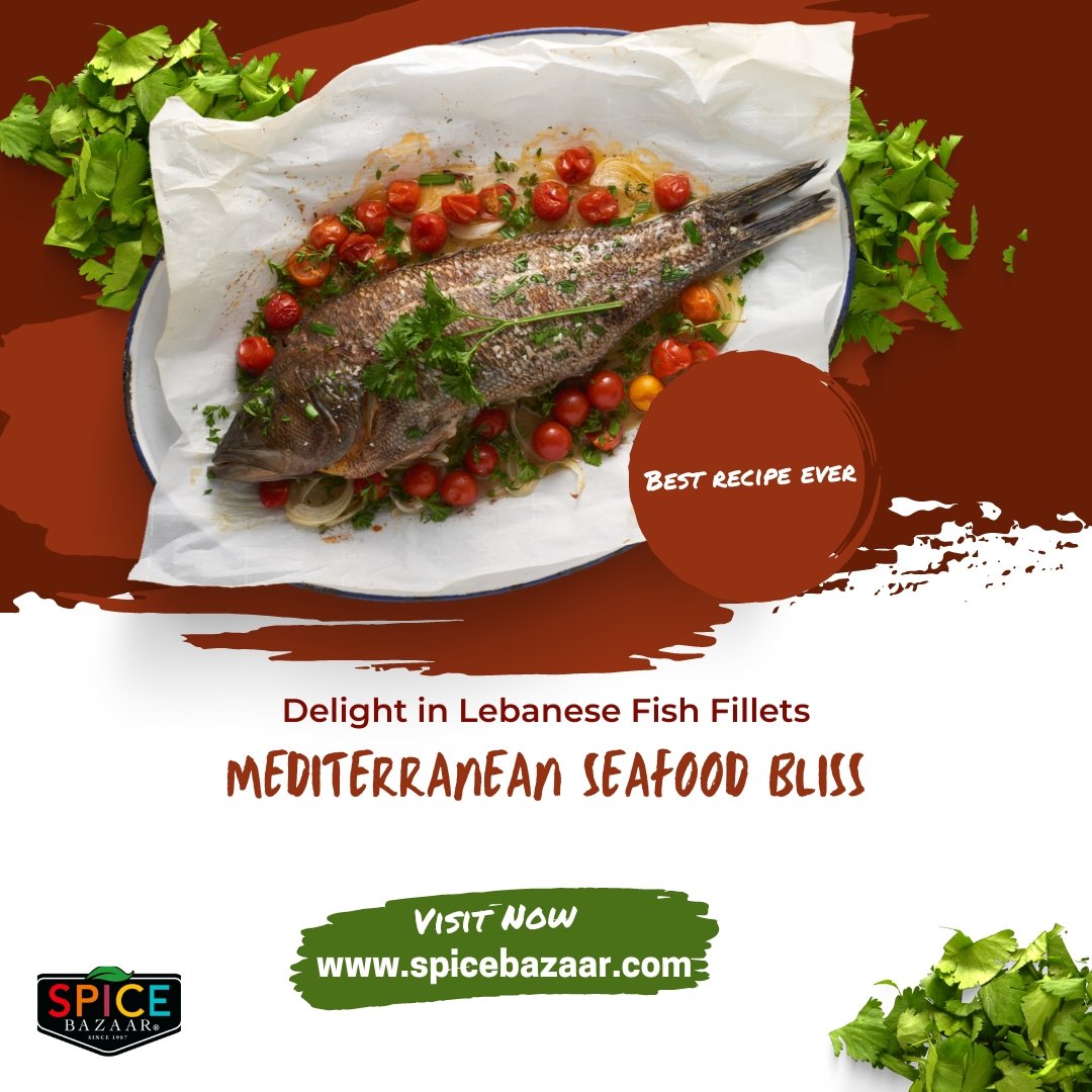 😍😍Delight in Lebanese Fish Fillets - Mediterranean Seafood Bliss.🤤🤤
.
.
.
.
.
#LebaneseFishFillets #MediterraneanCuisine #SeafoodDelights #FlavorfulRecipes #GourmetFish #TasteOfLebanon #FishLovers #CulinaryCreations #SpiceBazaarRecipes #FoodieFavorites