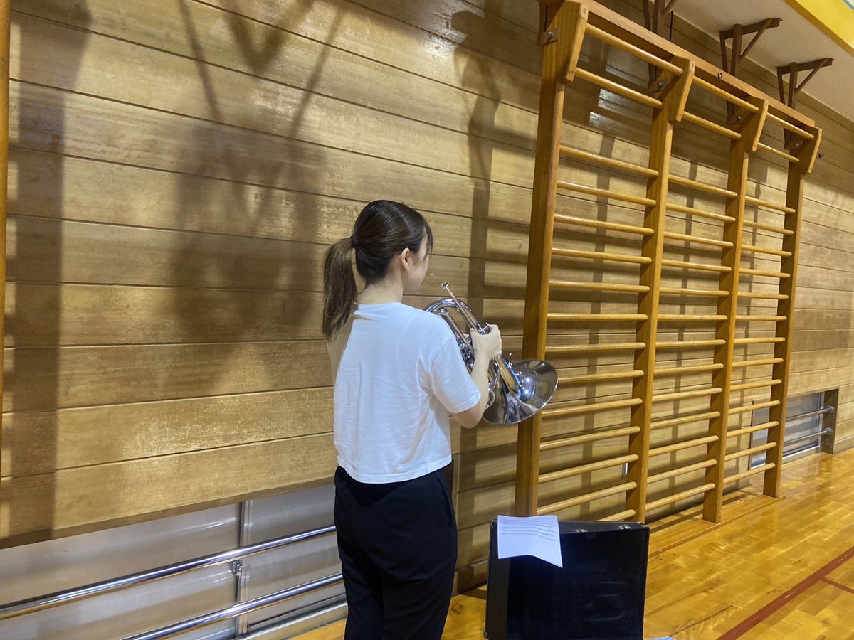 段々と気温も高くなってきました☀

それでもコツコツ基礎から頑張っています！

第1期メンバー募集は6月末まで！！
ご連絡お待ちしております🏃‍♀️

ぜひ一緒にマーチングしましょう🎺