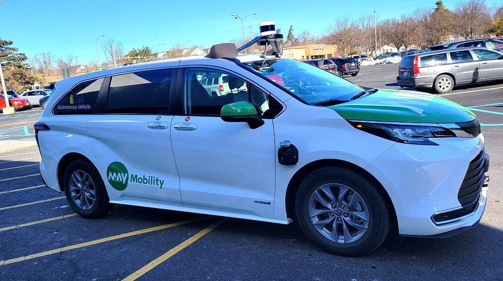 KPITSparkle's tweet photo. Have you heard about May Mobility's latest #MPDM technology?

This #technology empowers #autonomousvehicles to make complex real-time decisions, adapting to dynamic road scenarios like #intersections, #pedestrians, #trafficmerging, and unexpected events.

https://t.co/HvnVKfusxg https://t.co/M6zHIoNYlS