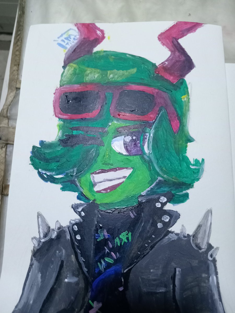 ImTiveen's tweet photo. Volví a pintar así que una pintura para @Iraa_GG con proceso de 2 horas resumidas "resumidas" en 6 min con música de fondo https://t.co/rOBmCmzqW1