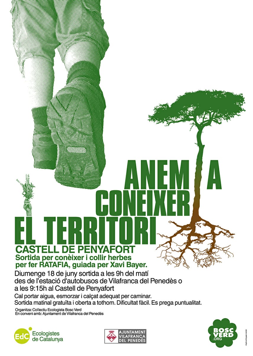 BoscVerd's tweet photo. Si vols saber quines herbes ens calen per fer la ratafia i t'agraden els entorns naturals, vina aquest diumenge amb @boscverd al #CastelldePenyafort. https://t.co/pVqpA3EISp