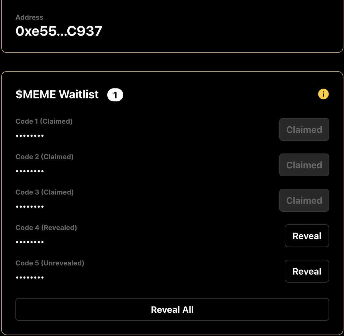 🎉 $MEME Waitlist giveaway 🎉 

🚀 ONE $MEME TO RULE THEM ALL 🚀 

To enter:
1. Follow <a href="/memecoin/">Memecoin</a>, <a href="/Memeland/">Memeland ❤️ Memecoin</a> and <a href="/Zacknftz/">Zacknftz.eth ❤️ Memecoin</a> 
2. Like &amp; Retweet 
3. tag a friend