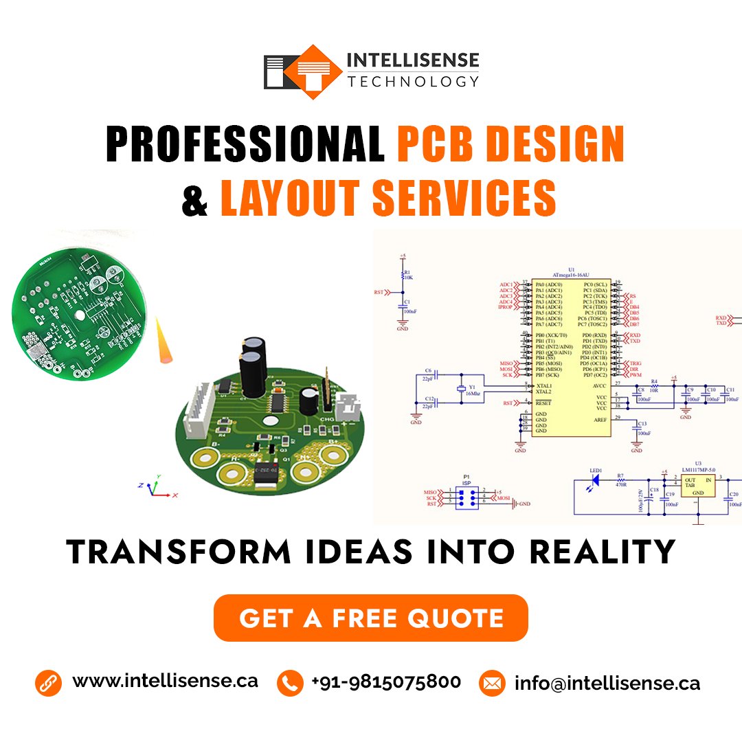 Intelisensetech's tweet image. From concept to completion, our PCB design and layout services deliver excellence.
Know more about our services intellisense.ca/pcb-design-ser…
Call us 9815075800

.
.
#pcbdesigns #pcbdesigning #pcbdesigner #PCBlayout #pcbdesign #intellisensetechnology #pcbservices