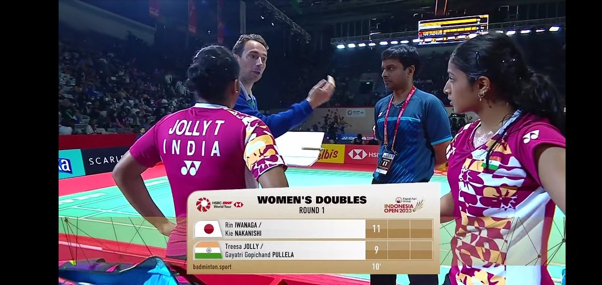 Look who do we have here
Pullela Gopichand accompanying the Indian Team now ?