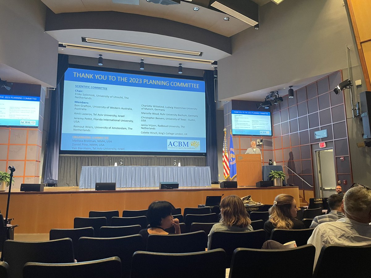 A fantastic opening address from Yair Bar-Haim set the tone for the conference perfectly. We need to be looking critically at the research questions and methods of assessing cognition before moving forward to create great research in this area!