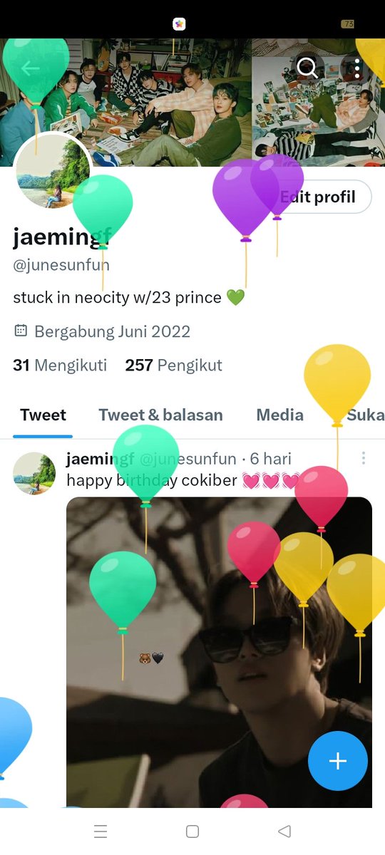 junesunfun's tweet photo. selamat bertambah usia aku🥺💗 https://t.co/lvHE89On6A