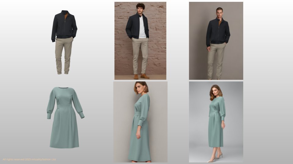 virtualityfash's tweet photo. Exciting News! Our AI revolutionizes fashion! Introducing AI-generated virtual models wearing 3D garments tailored for all body shapes. With our cutting-edge AI, we create photorealistic digital catalogs before finalizing fabrics, saving time and resources. https://t.co/CLI7dUkbD7