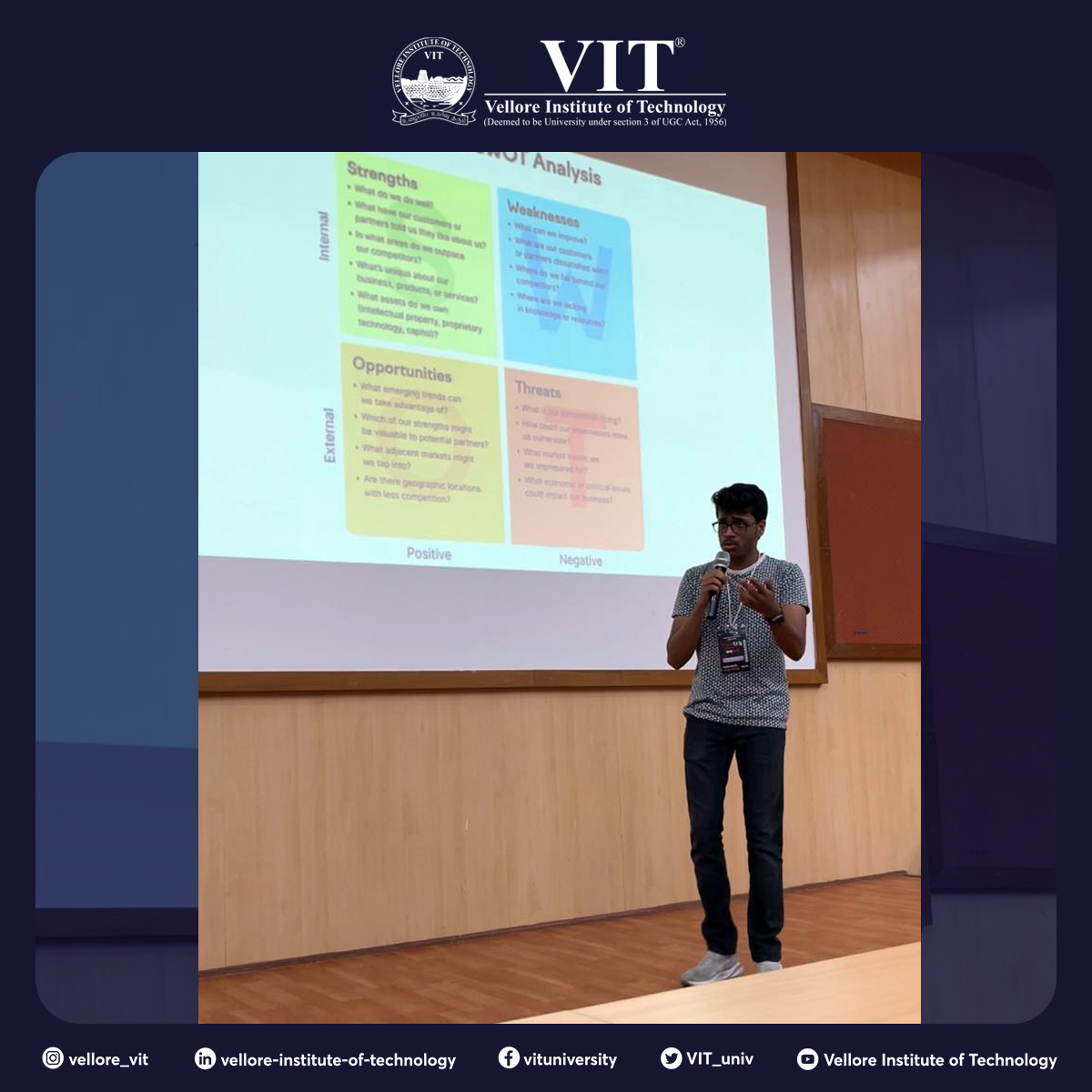 VIT_univ's tweet photo. CSED-VIT and SAE-VIT collaborated for #AccelerateImpact during #Yantra2023, a week-long technical fest held at #VIT.

#VelloreInstituteofTechnology #Yantra23 #VITEvents #TechnicalFest #Innovation https://t.co/wMplrZEbyf