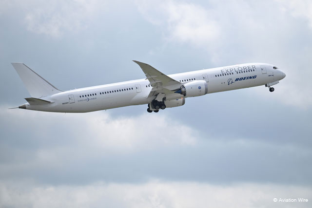 Aviation_Wire's tweet photo. 「空のカーナビ」実現へ787-10エコ試験機が成田離陸 国交省とFAAら、世界初の次世代航空交通システム「TBO」飛行試験 https://t.co/goBtTfmVQL #ecoDemonstrator #B78X #N8290V #Dreamliner #Boeing787 #成田空港 #JCAB #TrajectoryBasedOperation #TBO #空のカーナビ https://t.co/KhcrheItJT