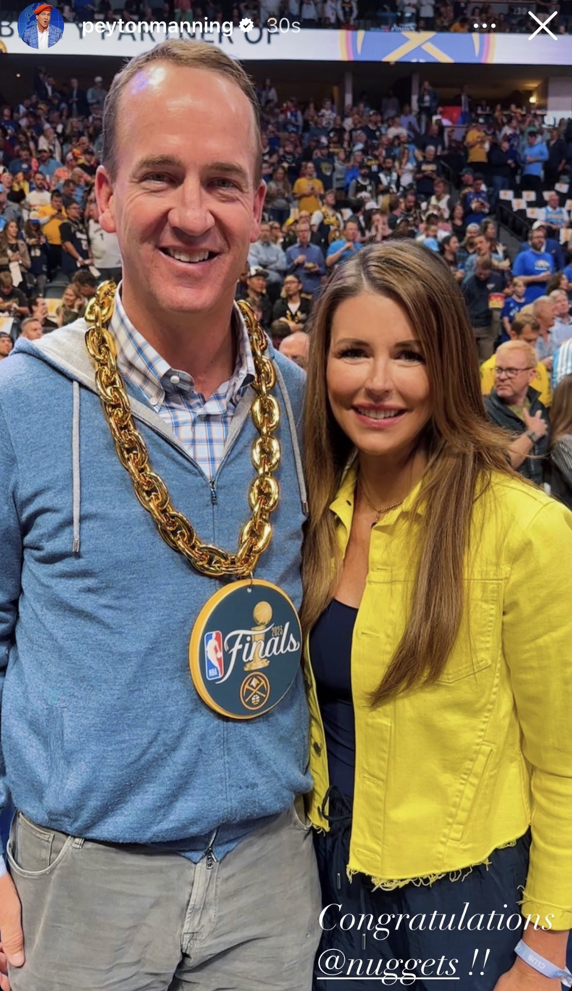 Peyton manning wife