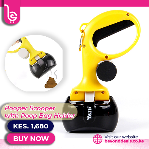 beyonddealske's tweet image. Tired of your pets always relieving themselves wherever? look no further than beyonddeals.co.ke as we have this pooper scooper that is currently going for Kshs.1680/=.
Find it, Love it, Buy it.
#beyonddealske #beyonddeals #pooperscooper #cleaning #hygiene #offers