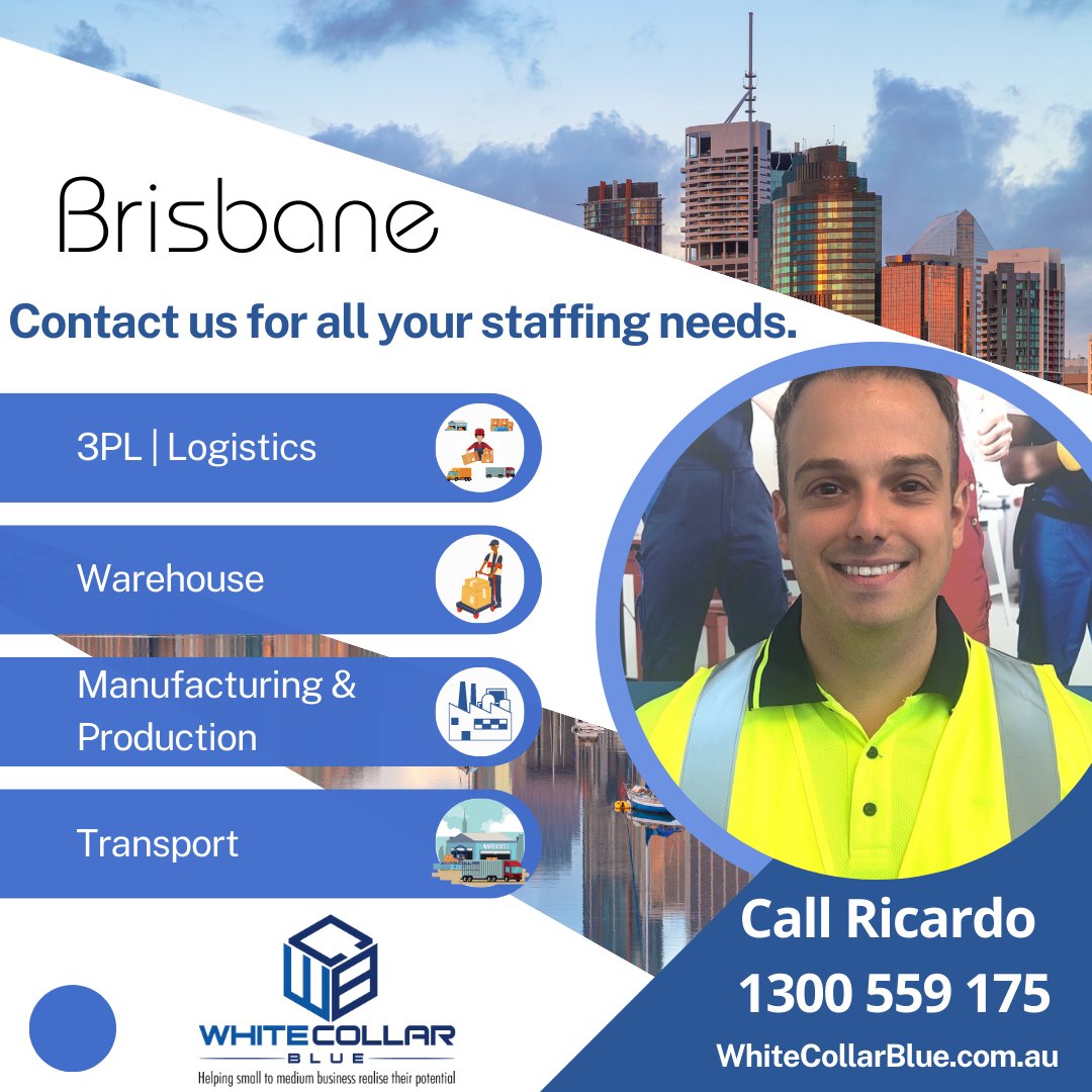 Brisbane! Contact us for all your staffing needs.

3PL | Logistics
Warehouse
Manufacturing & Production
Transport

Call Ricardo 1300 559 175

    #BrisbaneBusiness
    #BrisbaneEntrepreneurs
    #BrisbaneBiz
    #SupportLocalBrisbane
    #BrisbaneStartups
    #BrisbaneServices
