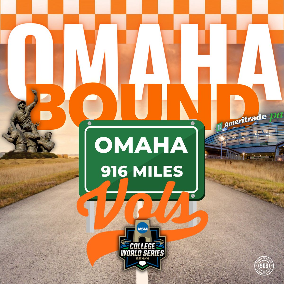 👏DON'T👏LET👏THE👏VOLS👏GET👏HOT

THE VOLS ARE HEADED TO OMAHA Y'ALL. 

#CWS #GBO #VFL #VolTwitter