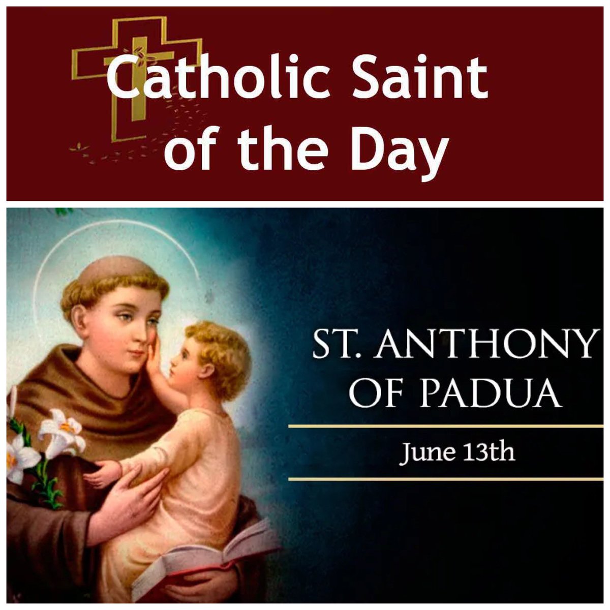 𝐒𝐀𝐈𝐍𝐓 𝐎𝐅 𝐓𝐇𝐄 𝐃𝐀𝐘
ⓟⓡⓐⓨ ⓕⓞⓡ ⓤⓢ 🙏🏻
#SaintOfTheDay
#feastday 

💥𝑯𝒂𝒑𝒑𝒚 𝒇𝒆𝒂𝒔𝒕 𝒅𝒂𝒚 ቆ ⛪️✝️💫⚡️⭐️