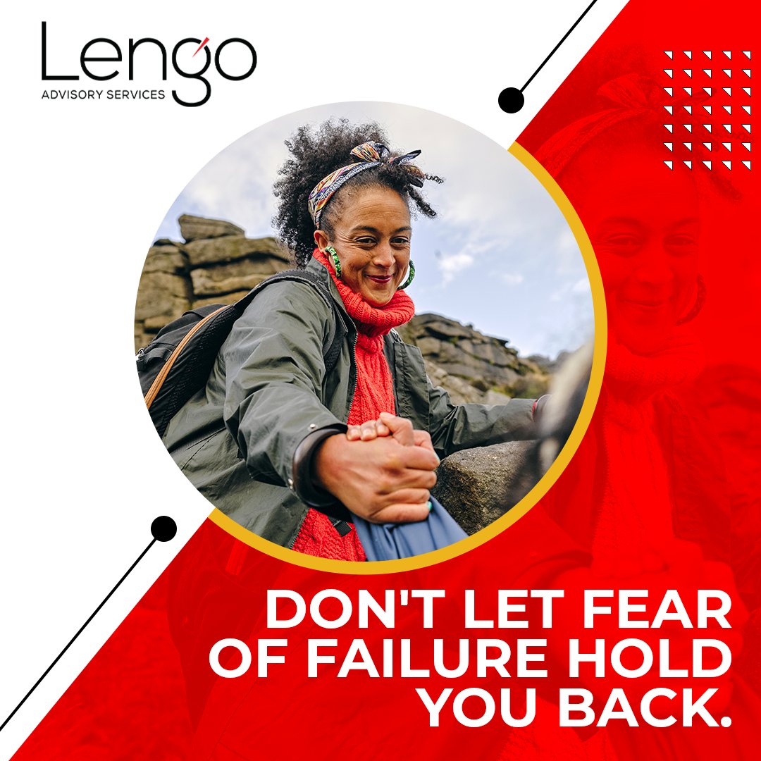 Tip to success: Don't let fear of failure hold you back. 

Take action towards achieving your goals, even if it means taking small steps at first. Remember that progress takes time and perseverance.

#transform #meaningfulchallenges