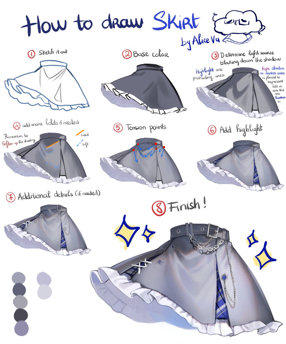 How to ✍️ skirt