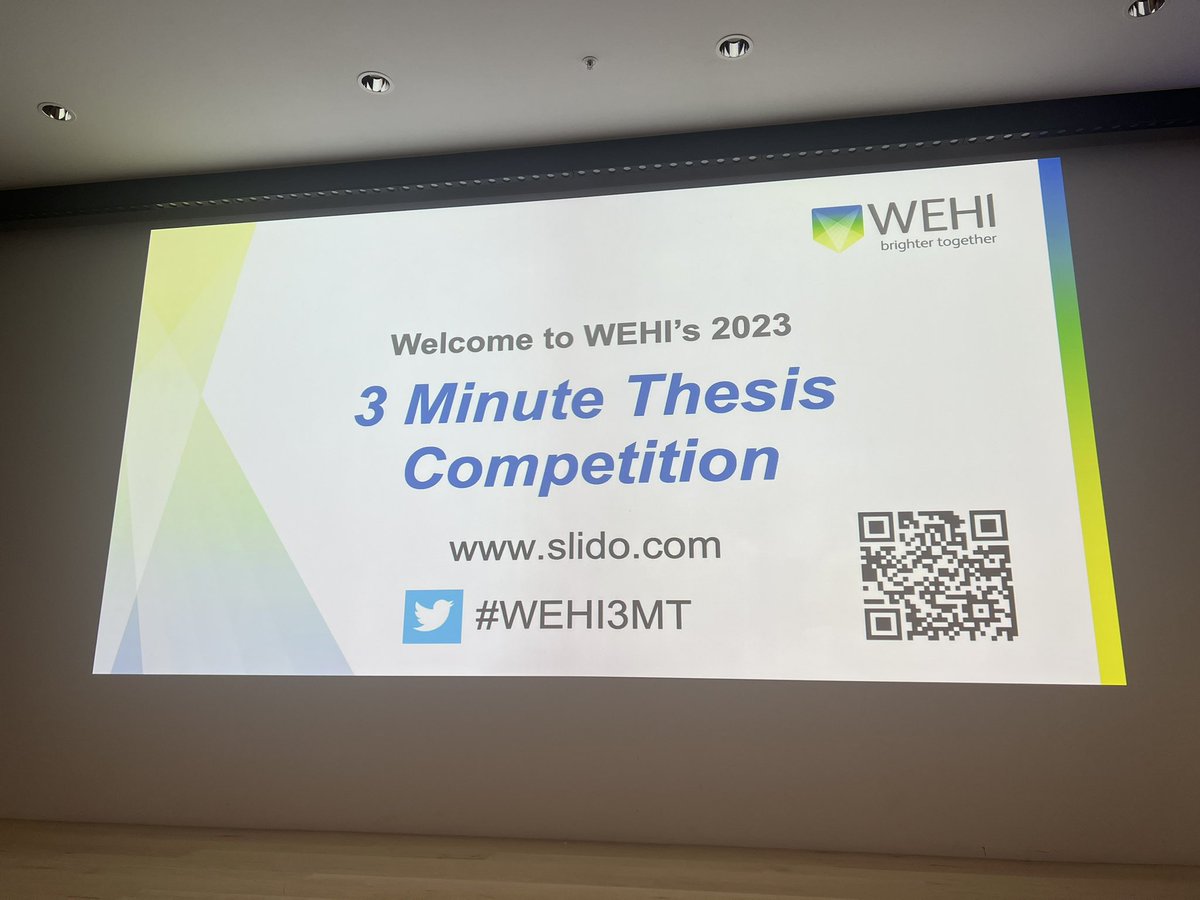 Dr Tahnee Saunders (@tahneesaunders) on Twitter photo Excited to judge the 2023 <a href="/WEHI_research/">WEHI (Walter and Eliza Hall Institute)</a> 3 Minute Thesis Competition! I am sure we are going to be in for a treat. #WEHI3MT Excited to judge the 2023 <a href="/WEHI_research/">WEHI (Walter and Eliza Hall Institute)</a> 3 Minute Thesis Competition! I am sure we are going to be in for a treat. #WEHI3MT