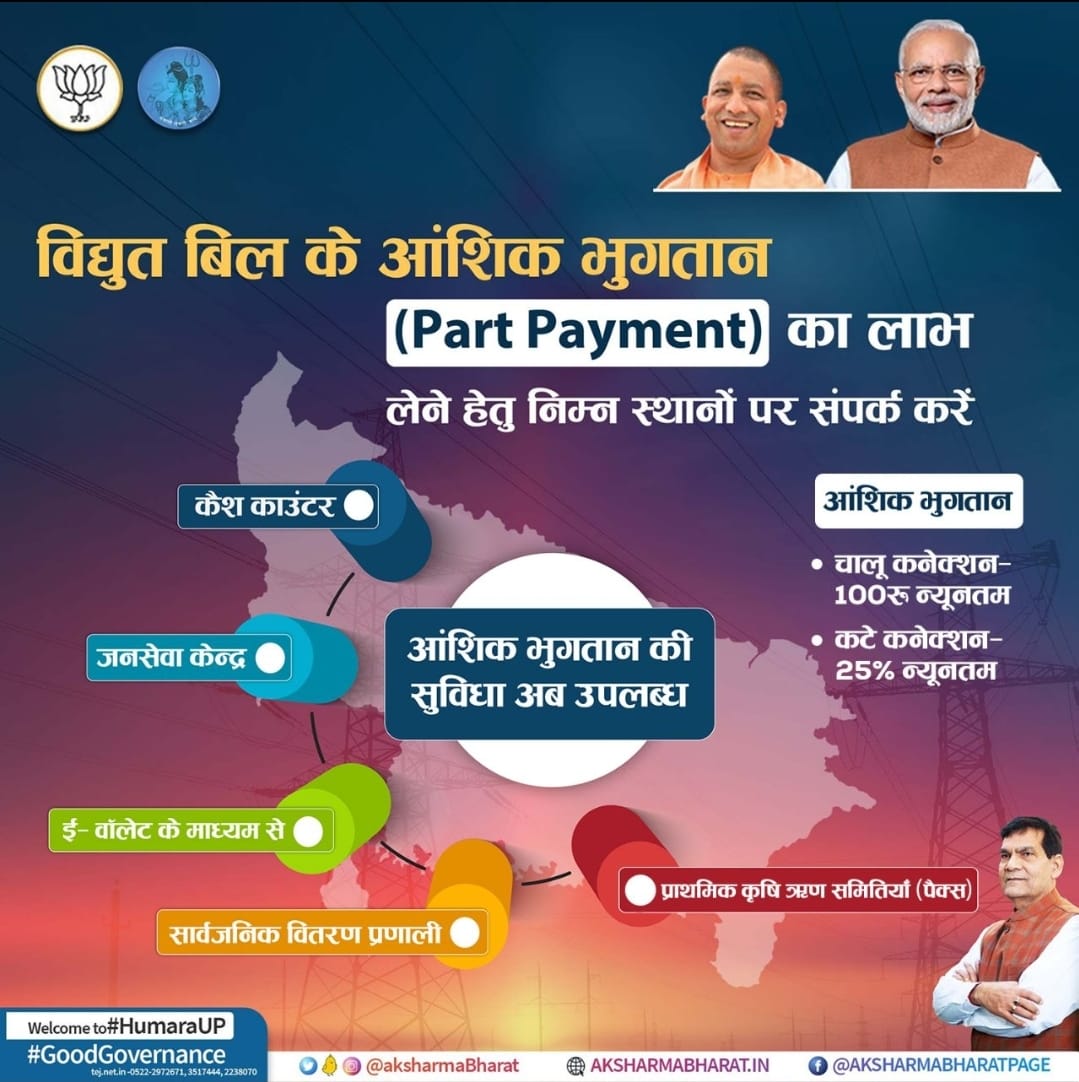 aksharmaBharat's tweet image. गर्मी के चलते बिजली की माँग अप्रत्याशित रूप से बढ़ी है। कल रात 27384 MW बिजली की आपूर्ति हुई जो राज्य के इतिहास में सर्वाधिक है।

निवेदन है कि बिजली बचायें।इसी में अपना और पर्यावरण का हित है।

आपकी बिजली निर्बाध आवे इसके लिए बिजली बिल अवश्य भरें।

#GoodGovernance #HumaraUP…