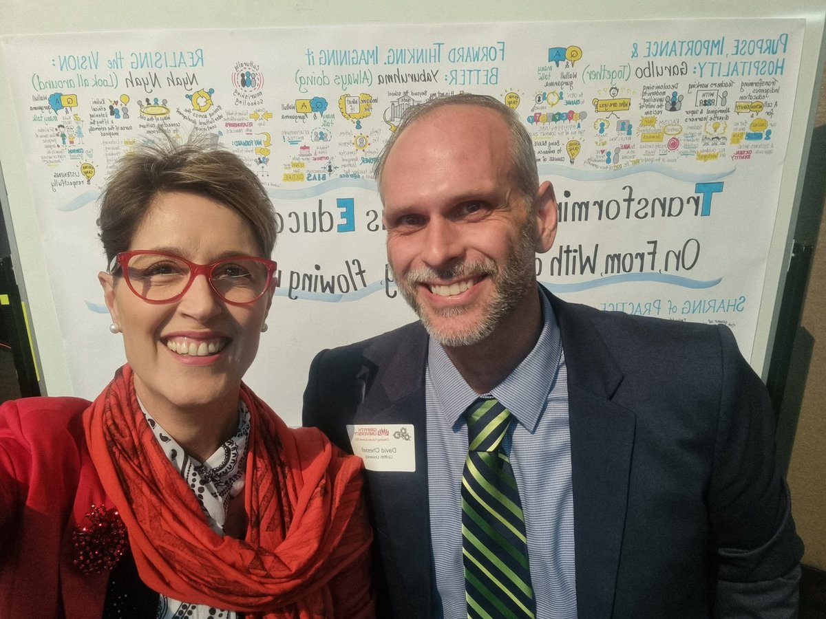 ChessellDavid's tweet photo. Great to catch up with @suepillans at the #creatingfuturessummit https://t.co/IlkZI5luko