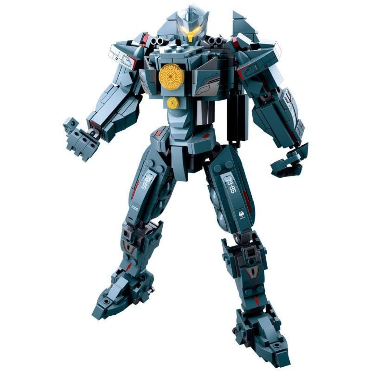 Brick_Tweets's tweet image. Brick Gipsy Avenger Figure (461 Pieces) $35 brickforces.com/products/minif… #Buildable Figures #MECH #Pacific Rim #Sets